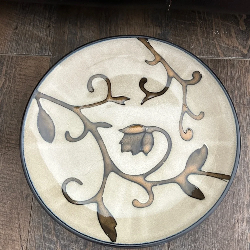 Gold Scroll‎ by MIKASA Salad Plates Set of 7